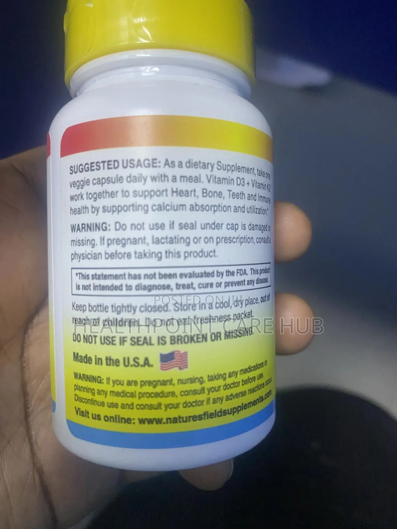 Naturesfield Vit D3 +