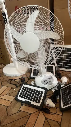Table Solar Fan