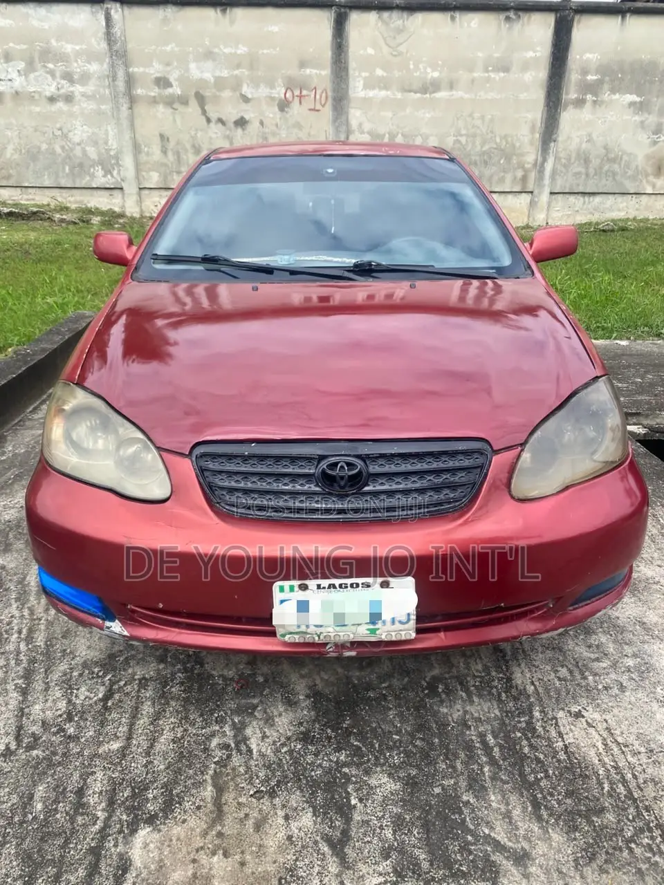 Toyota Corolla CE 2007 Red
