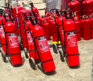 25kg Co2 on Wheel Fire Extinguisher