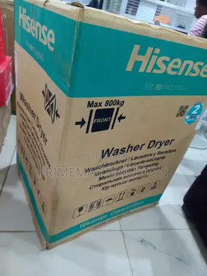 Wash & Dry in One Go: Hisense 8kg Automatic Machine