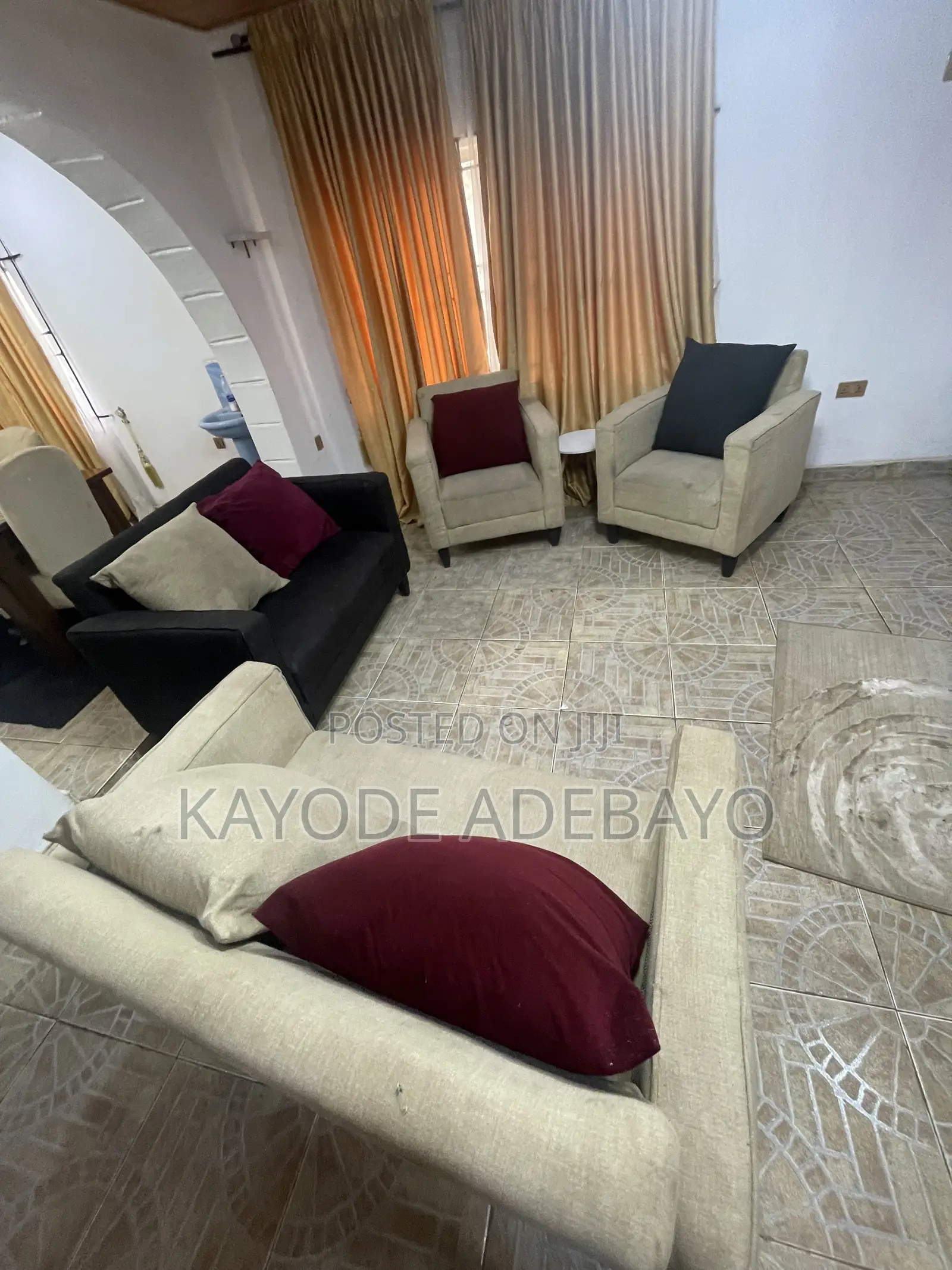 Neatly Used 7-Seater Sofa Set – Very Good Condition