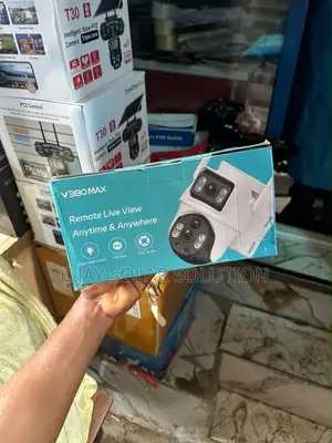 BrandNewV380 MAX Dual Lens PTZ WiFi Security Camera Color Night Vision