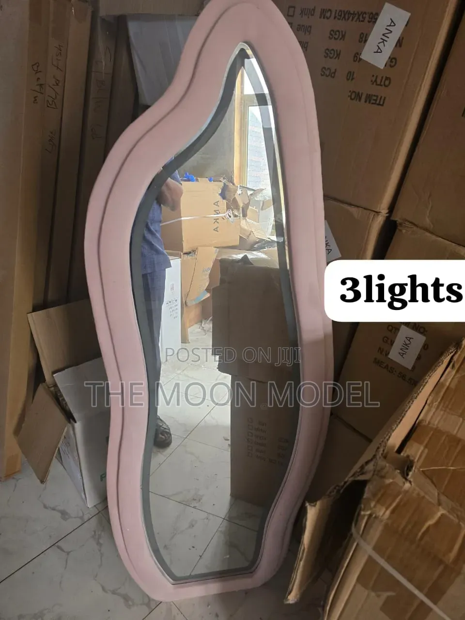 Standing Making Up Mirror