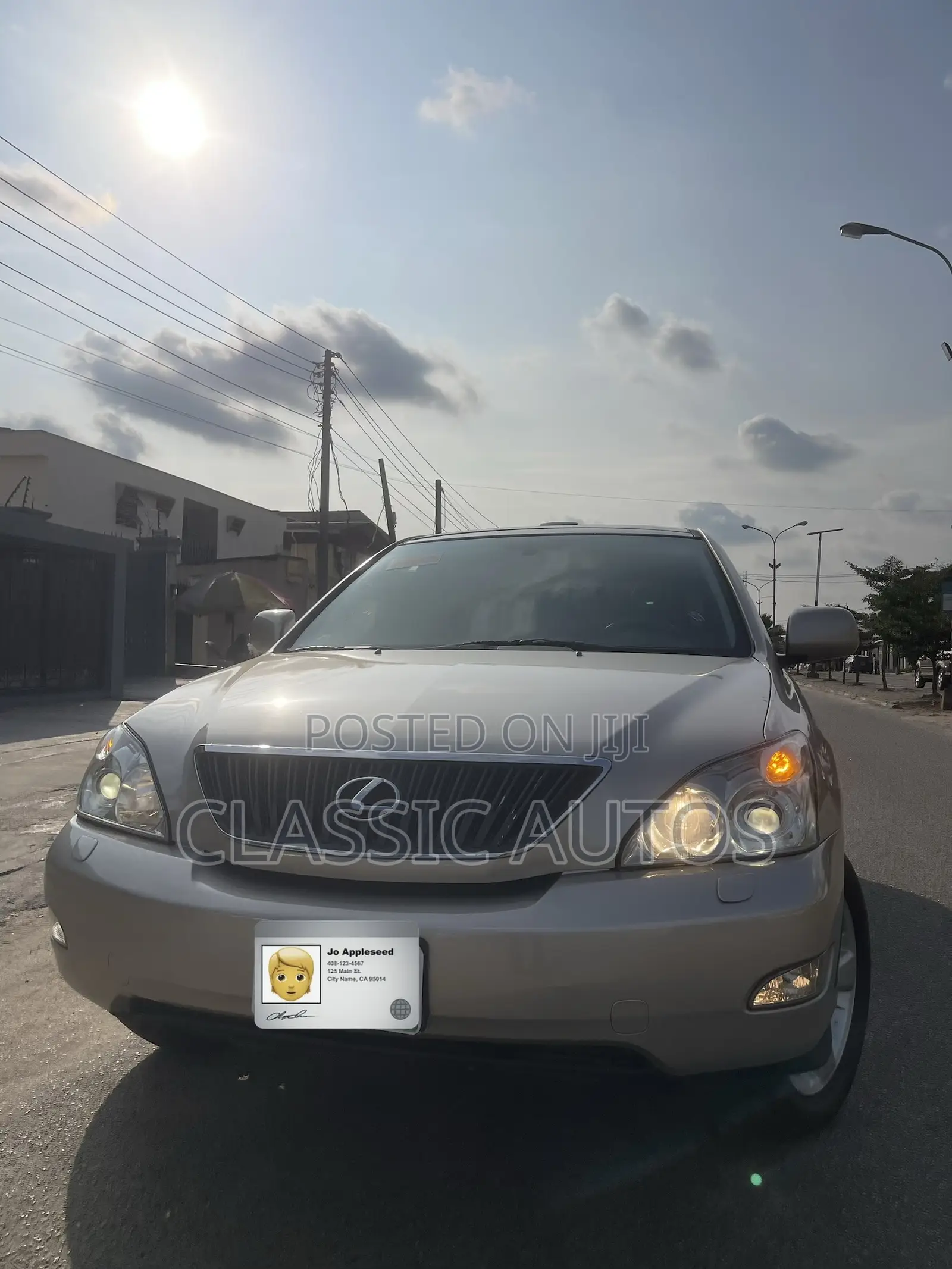 Lexus RX 2007 Gold