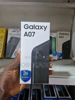 New Samsung Galaxy A07 4G 64 GB Black