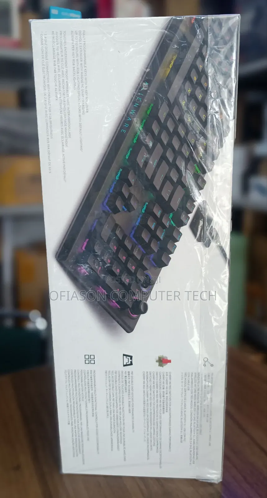 Alienware 920k Tri-Mode Wireless Gaming Keyboard