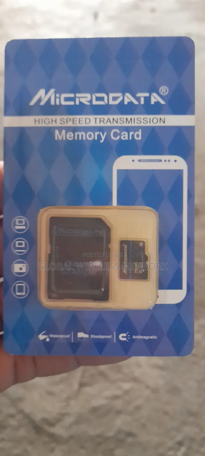 Microdata 32GB Class 10 MicroSD / TF Memory Card With SD Adapter
