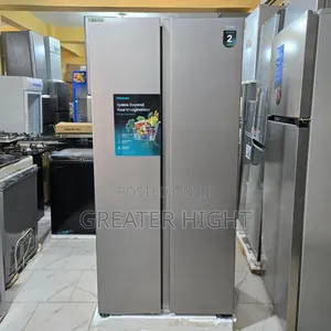 Hisense Side-by-Side Refrigerator 
Model:ref 56wc
 430lt