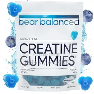 Creatine Gummies 90 Count Muscle Growth- Strength- Focus- Energy