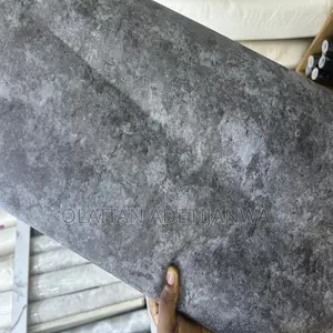 Grey Limewash Nonwoven Cleanable Wallpaper