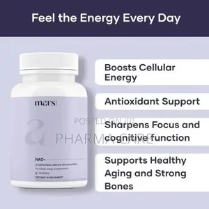 Nad+ Capsules With Nr & Vitamin B3- 60 Capsules