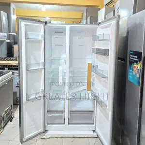 Hisense Inverter Side-by-Side Refrigerator
 Ref 5p558nmsn-Rd 529l