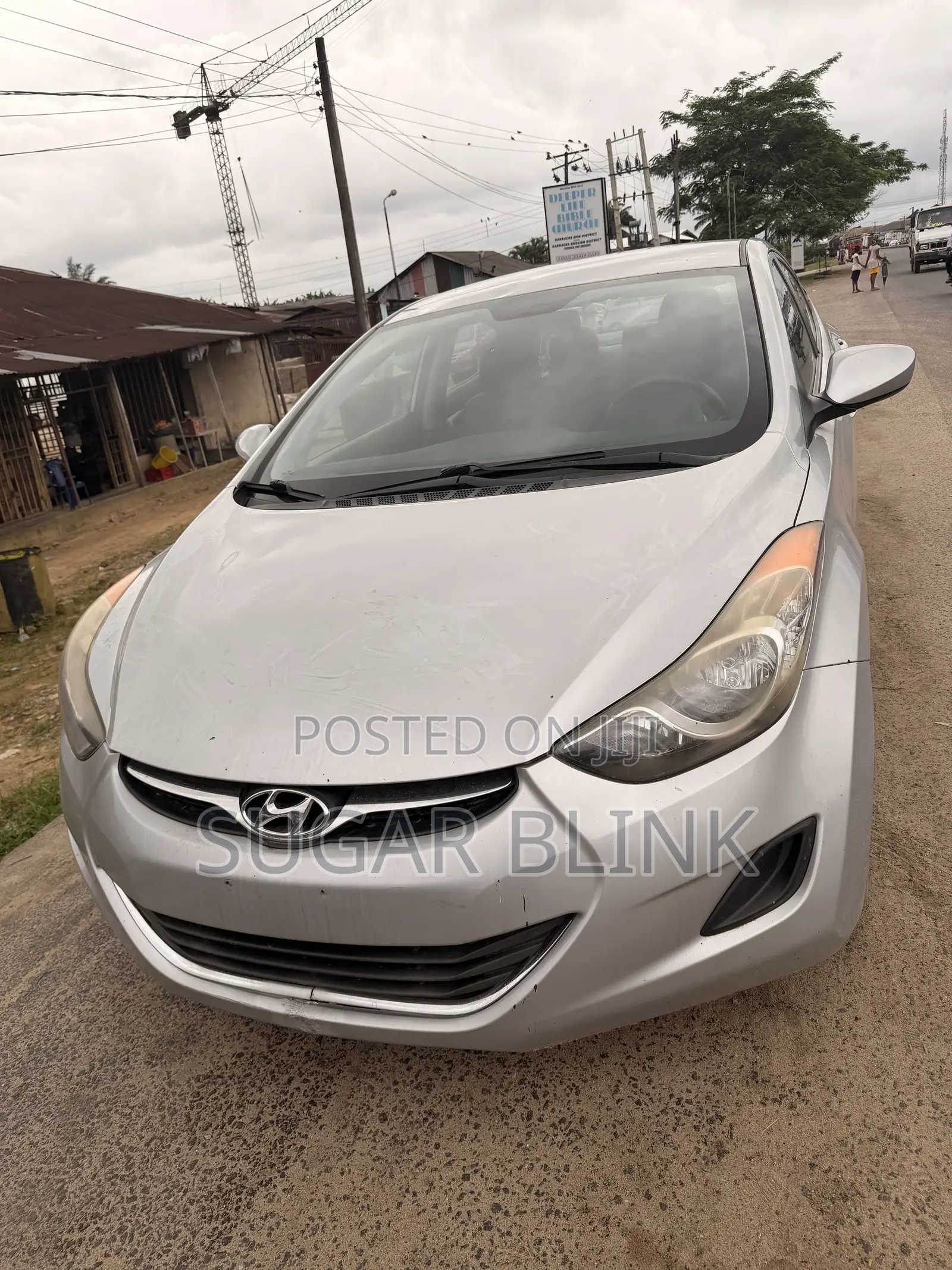Hyundai Elantra 2012 Silver