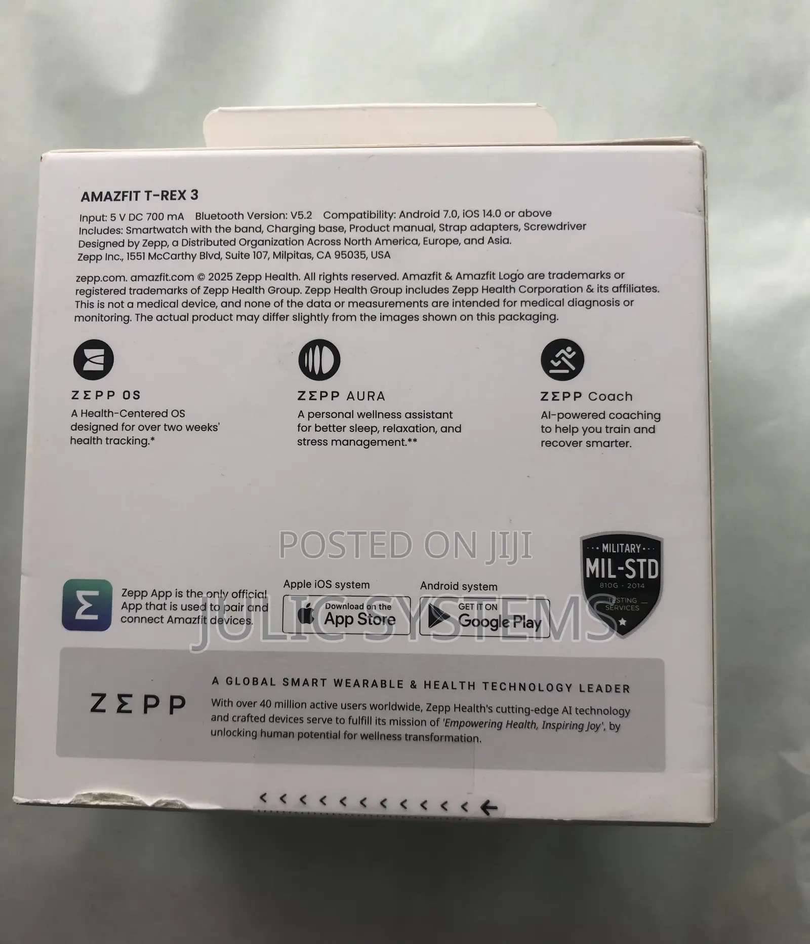 Amazfit T Rex 3 Smart Watch