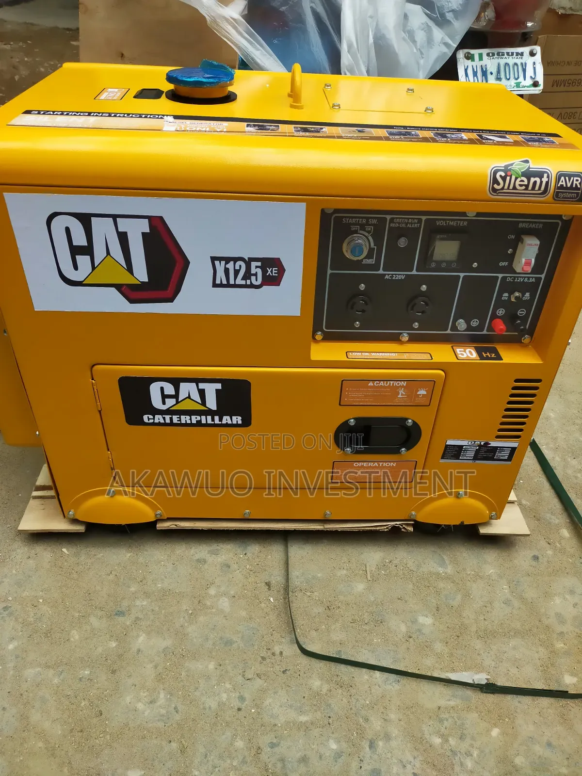 Cat Diesel Generator 12.5kva