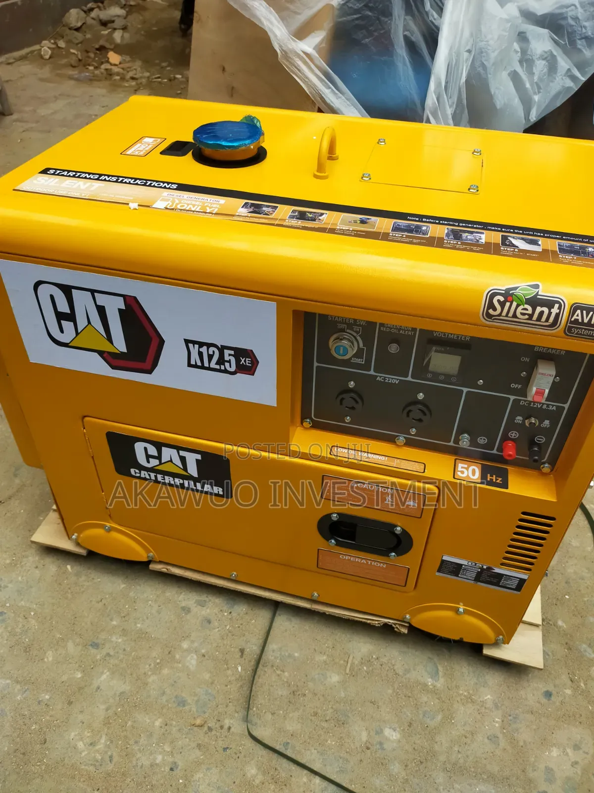 Cat Diesel Generator 12.5kva