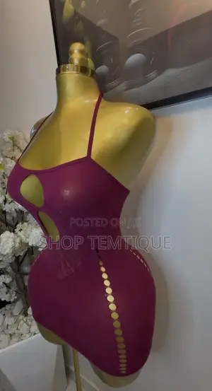 Stretchy BodyCon Mini Gown