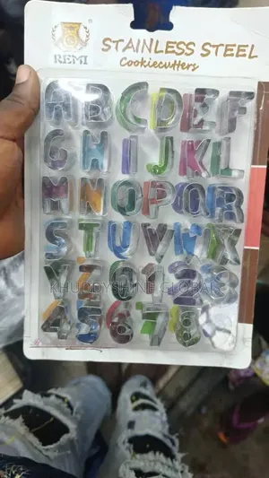 Alphabet Cookies Cutter Stainless Steel Cutters