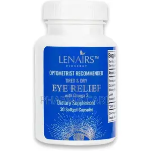 Tired & Dry Eye Relief With Omega 3- Epa & Dha- Bilberry- 30 Softgel