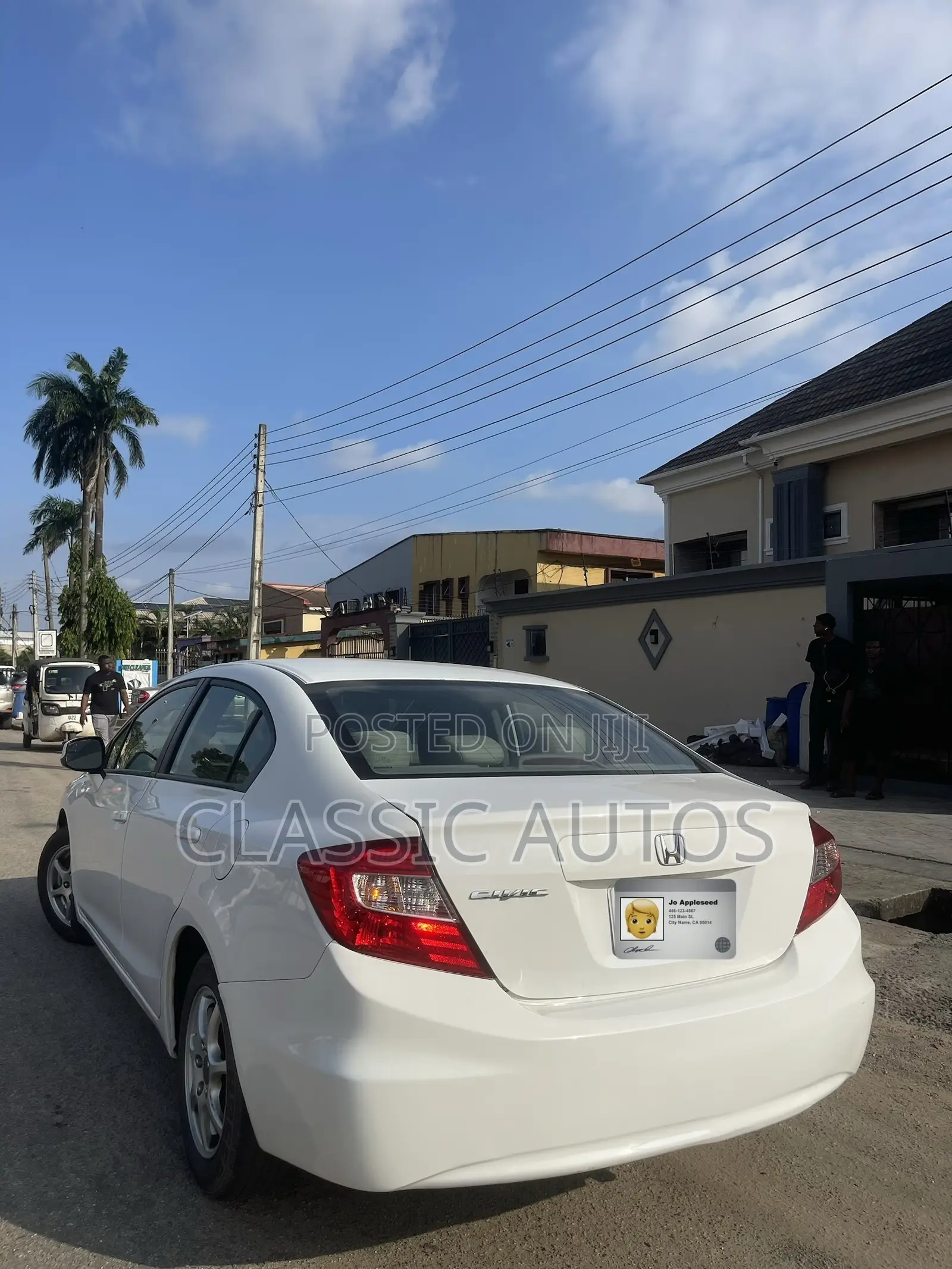 Honda Civic 2012 White