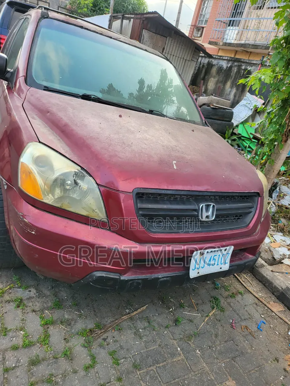 Honda Pilot 2005 Red