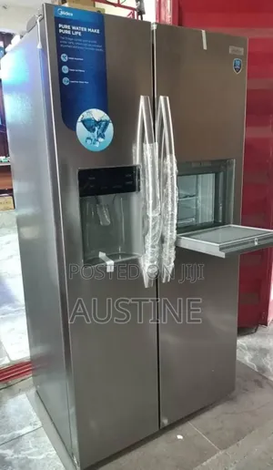 Brand New Middea Side-Side Fridge>inverter>dispenser>ice Cube Maker