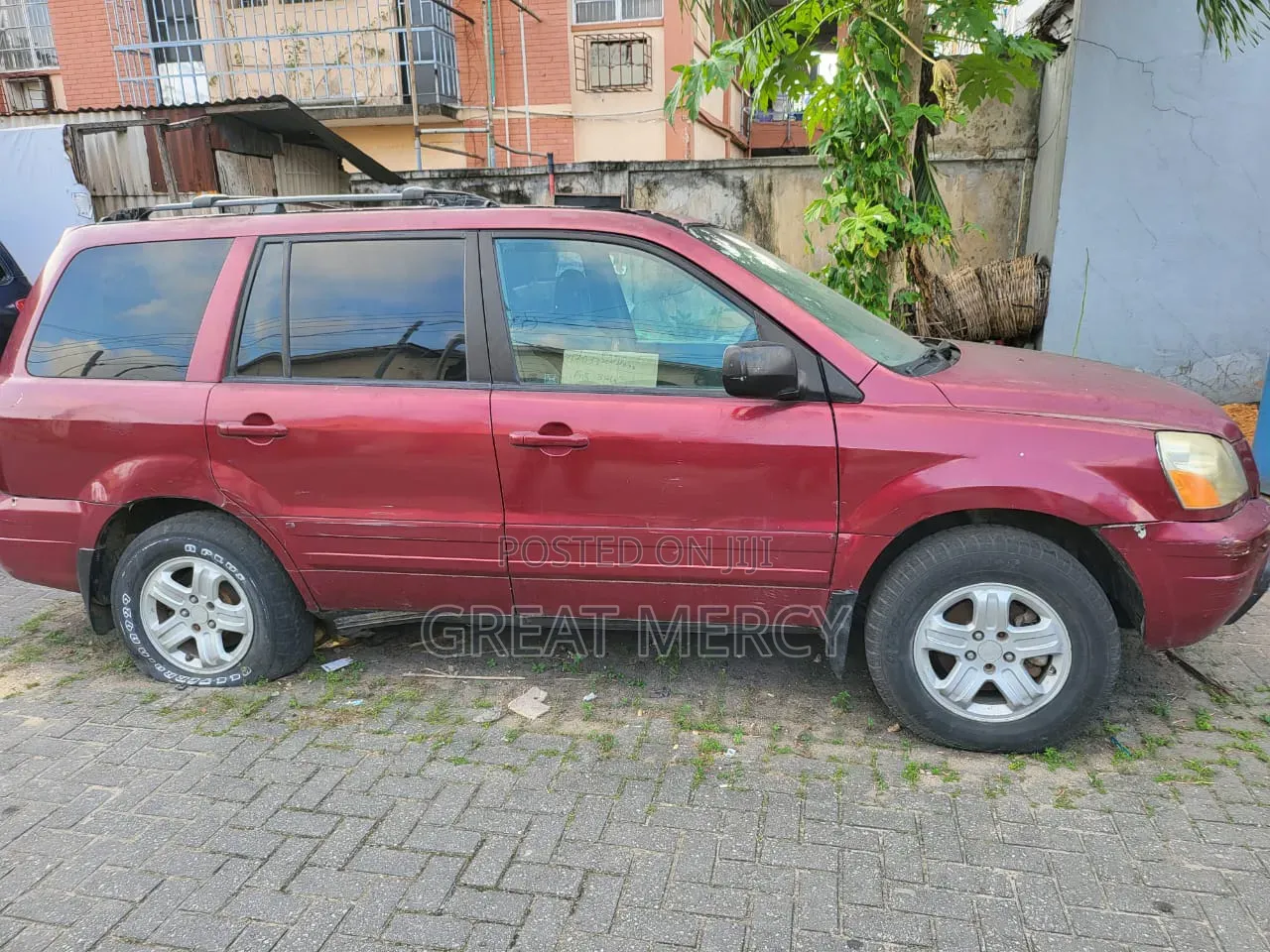 Honda Pilot 2005 Red