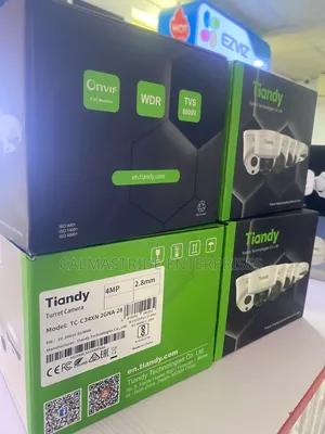 4mp Tiandy Indoor Camera 2.8 Lens