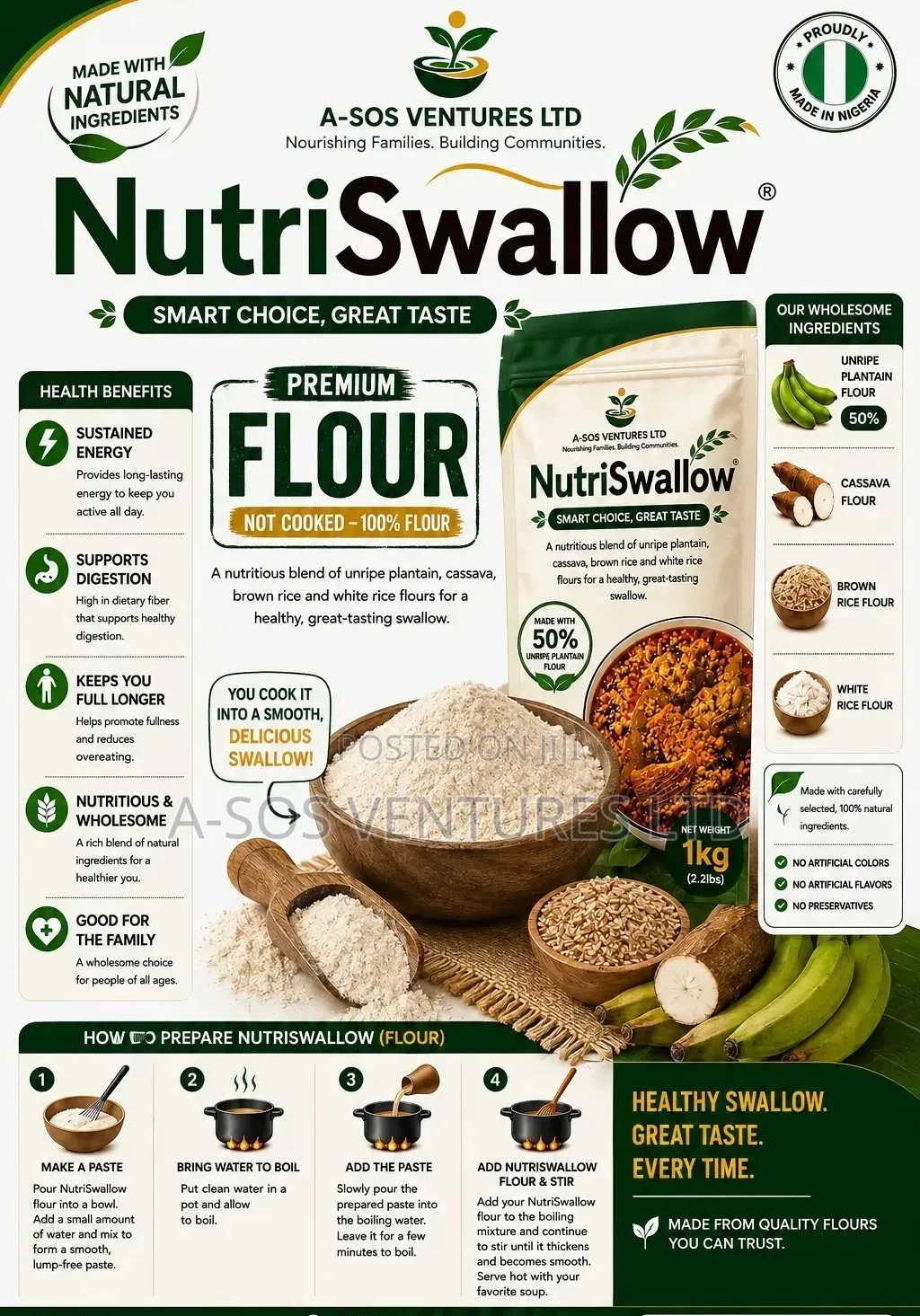 NutriSwallow Flour