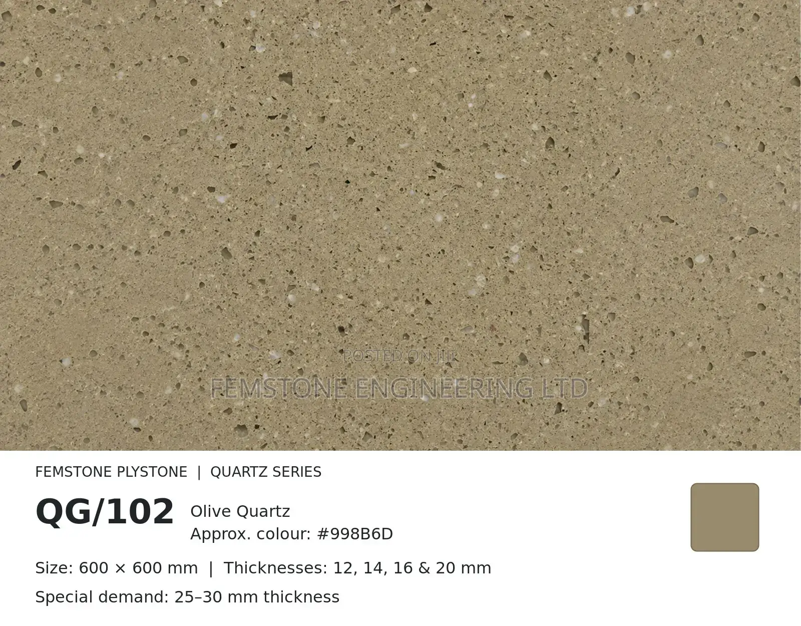 High Density Composite Tiles