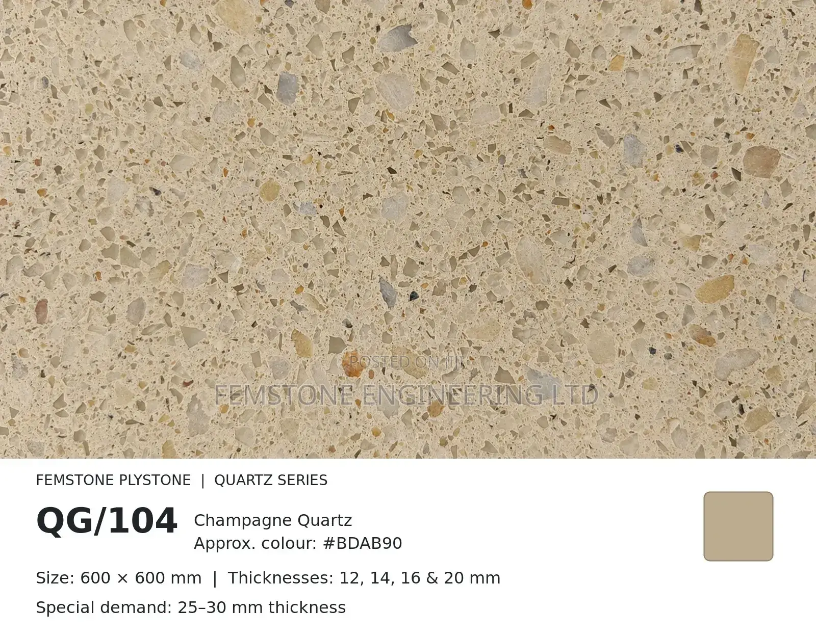High Density Composite Tiles