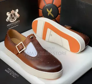 Aristocrats Luxury Leather Men Sandal Shoes – Durable & Comfortable