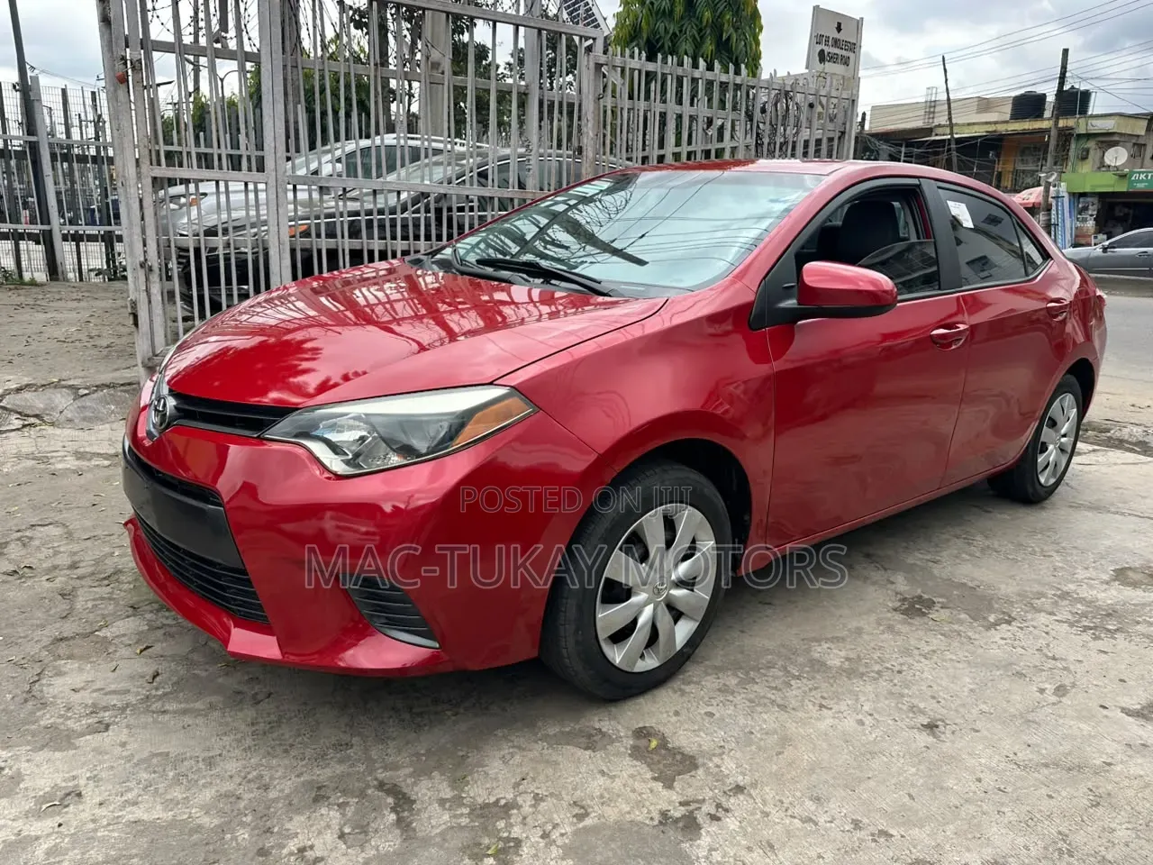 Toyota Corolla 2016 Red