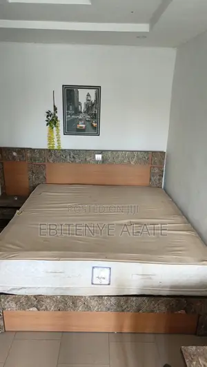6by6 Bed Frame and Two Bedside