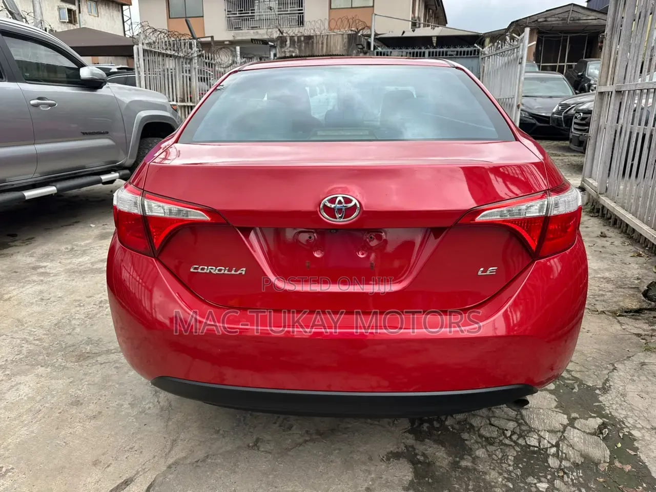 Toyota Corolla 2016 Red