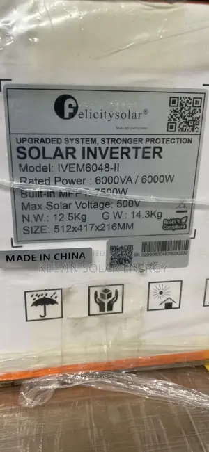 6kva Felicity Solar Lnverter 48v