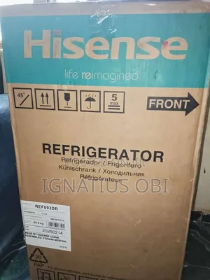 Brand New Hisense Refrigerator (90L. 20.5kg)
