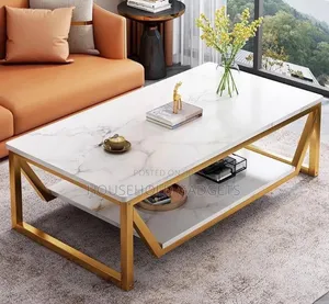 Faux Marble Center Table