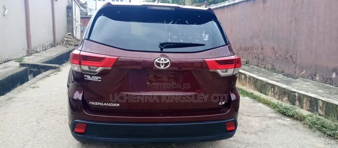 Toyota Highlander 2019 Red