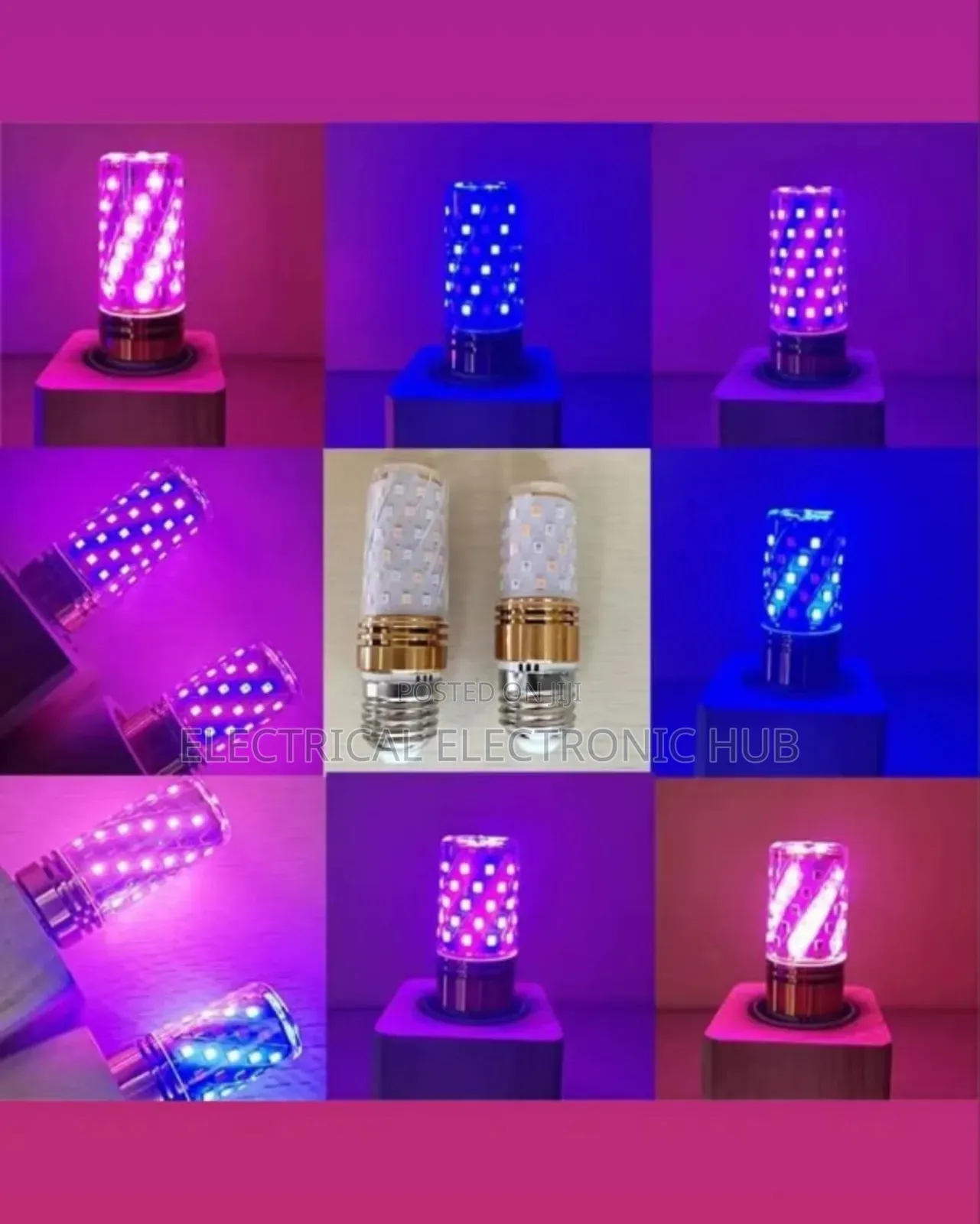 Led Corn Light Multi Color