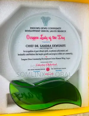 Crystal Plaque, S Base