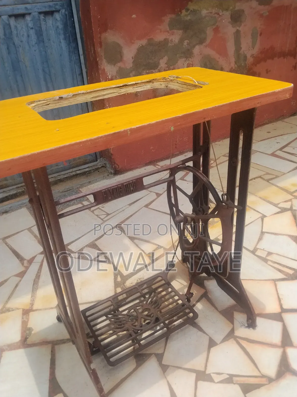 Sewing Machine Leg for Manual Machine (Black Head).