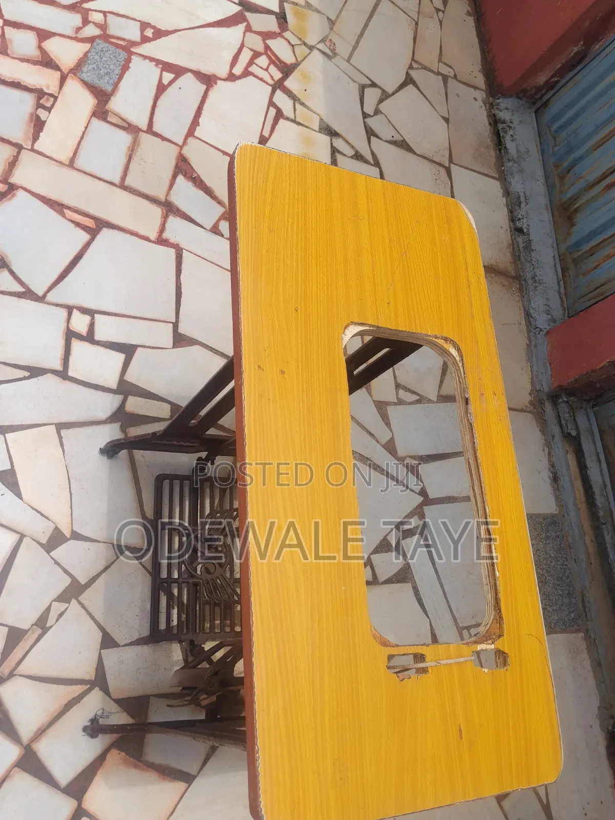 Sewing Machine Leg for Manual Machine (Black Head).