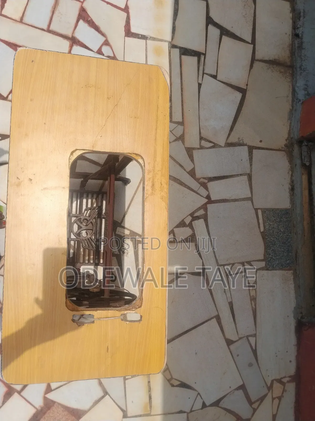 Sewing Machine Leg for Manual Machine (Black Head).