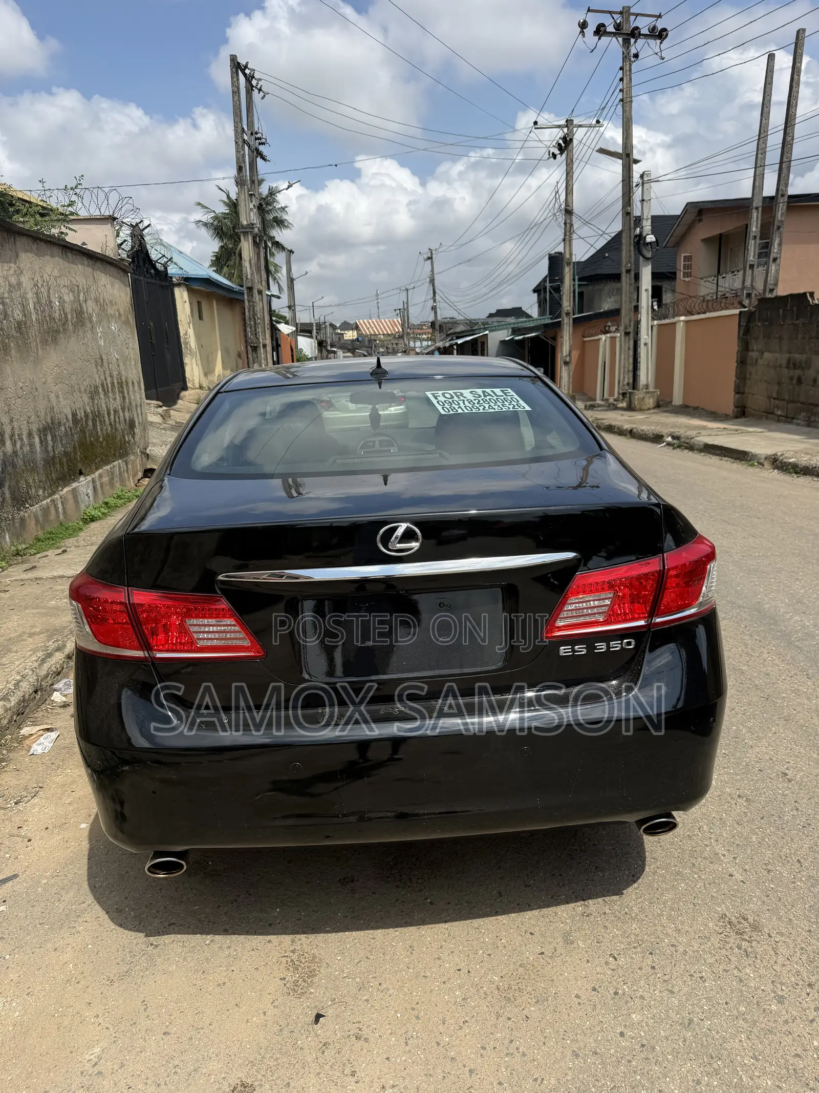 Lexus ES 350 2011 Black