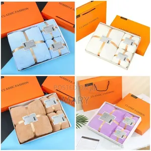 * Brand New Luxury Bath Towel Set - 3pcs - 100% Cotton