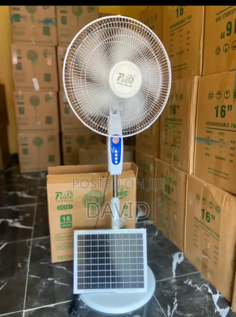 Solar Rechargeable Fans 👌🏿