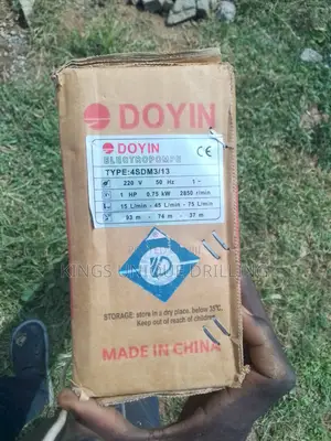 Doyin 0.5hp Borehole Pump – Power Your Water Supply!