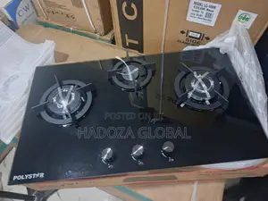 Polystar Table Top 3 Gas Burner Cooker